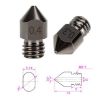 MK8 Hardened Steel Nozzle 0.2mm 5pcs Pack for 3D Printer Extruder - 5