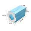 3pcs Dust Bags for Makita CL102/CL104/CL107/CL182 Vacuum (Blue) - 6