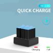 TELESIN 3 Slots Charging Base for GoPro HERO13 Black Accessories - 4