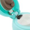 Reusable Leak-Proof Coffee Cup Lids for Tumblers (Blue Black) - 4