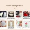 3L ZL-521 Spiral Wave Aromatherapy Candle & Diffuser Stone Mold - 6