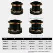 YUMOSHI KV5000 Fishing Reel 5.2:1 Gear Dual Brake Metal Spool - 5