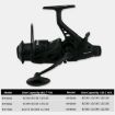 YUMOSHI KP3000 Dual Brake Fishing Reel for Long Casting - 5