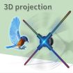 3D Holographic Fan 60cm, 1600x720, 720 LEDs, WiFi/APP, US Plug - 2
