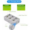YX 3-Way Battery Charger for DJI Mini 4/3/3 Pro, 35W US Plug Hub - 6