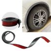 Carbon Fiber Car Wheel Arch Trim Guard, 3.5cm Wide, 1.5m Long - 2
