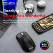 MKESPN Wireless Gaming Mouse 24000 DPI, RGB, Rechargeable, White - 6