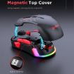 MKESPN W12 Tri-Mode Gaming Mouse 10-Key 10000 DPI RGB - Blue - 6