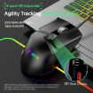 MKESPN X13 RGB Wired Gaming Mouse 12400 DPI Macro 10-Key Black - 4
