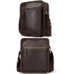 HUMERPAUL MH702 Men's Light Brown Leather Crossbody Shoulder Bag - 2