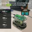 RYOBI 18V Battery Charger & 145W Power Station PSC Pro -OB - 3