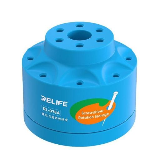 RELIFE RL-078A Mobile Repair Screwdriver Rotating Storage Box - 1
