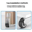 Vertical Mount Pulley Wheels for Furniture & Sliding Doors Silver - 4