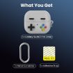 AhaStyle DD11 Silicone Case for Galaxy Buds 3/3 Pro (Light Gray) - 6