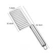 Stainless Steel Wave Cutter for Thick Wolf Tooth Fries - 5