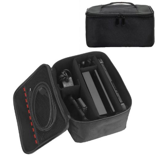 Nintendo Switch 2 Shockproof Storage Bag Handbag (Black) - 1
