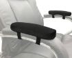 Black Office Chair Armrest Cushion Pillow Pad Elbow Rest - 2
