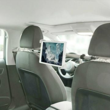 Universal 7-10.5" Tablet Holder for Car Back Seat Headrest - 1