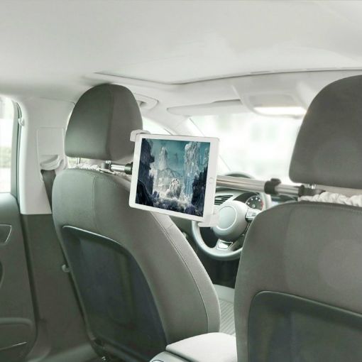 Universal 7-10.5" Tablet Holder for Car Back Seat Headrest - 1