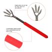 Stainless Telescopic Bear Claw Back Scratcher Massage Kit - 4