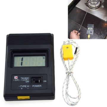 TM902C Electronic Thermometer with High Temp Measuring Probe - 1