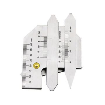 HJC40B Stainless Steel Welding Inspection Gauge Ruler - 1
