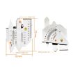 HJC40B Stainless Steel Welding Inspection Gauge Ruler - 3