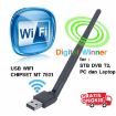 MT7601 USB WiFi Receiver 150M Portable Wireless Signal Card - 4