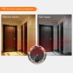 DD1 Smart Cat Eye Camera Doorbell with LCD & Night Vision (Gold) - 5