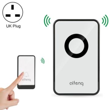 AITENG V018J Wireless Batteryless WIFI Doorbell, UK Adapter - 1