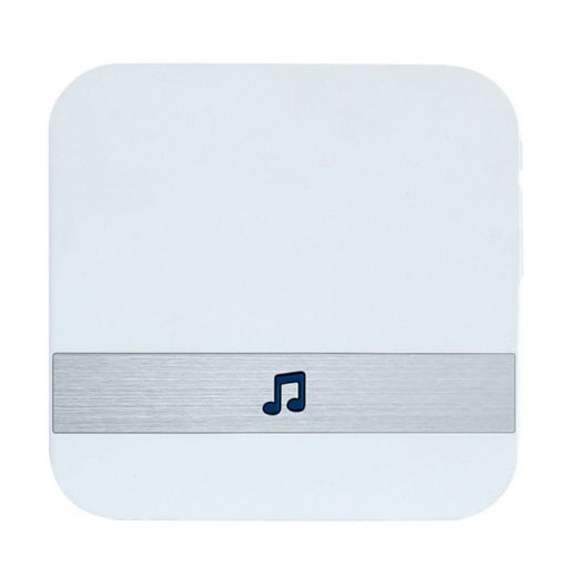 B10 52 Chimes 110dB Doorbell Receiver, EU Plug, AC 90-260V (White) - 1