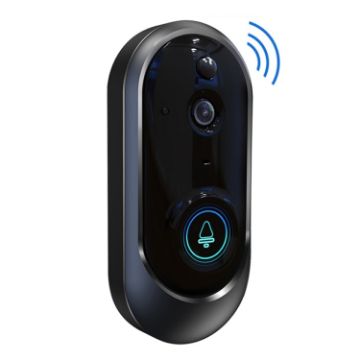 M108 Smart WIFI Video Doorbell, 720P, 6400mAh, Phone Monitoring - 1