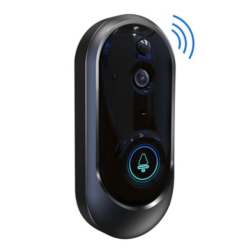 M108 Smart WIFI Video Doorbell, 720P, 6400mAh, Phone Monitoring - 1