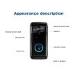 M101 WiFi Video Doorbell, Night Vision/Intercom/32GB SD (Black) - 3