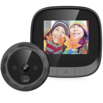 DD3 2.4" TFT Digital Door Viewer, Night Vision & 90 Wide Angle - 1