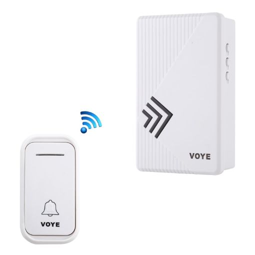 VOYE V022F Wireless Doorbell with Remote & 38 Polyphony Sounds - 1