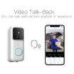 Anytek B60 720P Smart WiFi Doorbell with App & PIR Detection, White - 4