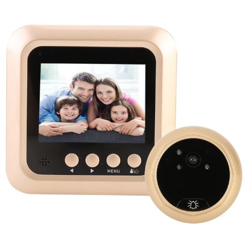 Smart WiFi Video Doorbell, Night Vision, Motion Detection, 32GB Card - 1
