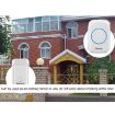 CACAZI A10G Wireless Self-Powered Doorbell, UK Plug (Black) - 6