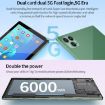 BDF P50 10.1" Tablet, 8GB+128GB, Android 12, Dual SIM, Green - 4