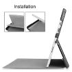 Custer Texture Flip Case for Surface Pro 4/5/6/7, Holder & Pen Slot - 6