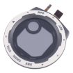 Garmin Instinct Original White LCD Screen with Digitizer Assembly - 4