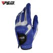 PGM Golf Left Hand Anti-Slip Gloves for Men, Blue, Size 26 - 1