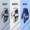 PGM Golf Left Hand Anti-Slip Gloves for Men, White Size 25 - 4