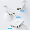 TOTUDESIGN USB-A Wireless Magnetic Charger for Apple Watch (White) - 2