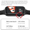 HT15 1.85" Black Silicone Smart Watch, IP67 Waterproof, Bluetooth Call - 4