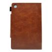 Samsung Galaxy Tab A8 10.5 2021 Suede Leather Tablet Case Brown - 3
