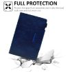 Samsung Galaxy Tab A7 10.4 Suede Magnetic Leather Case (Blue) - 4