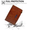 Samsung Galaxy Tab A7 10.4 Suede Magnetic Leather Case (Brown) - 4