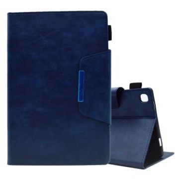 Samsung Galaxy Tab A 8.0 2019 Suede Leather Case Blue - 1
